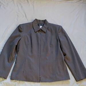 Sag Harbor Women's Gray Blazer Size 10